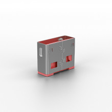 USB A Tipo Blokatorius - 10vnt USB A Tipo Apsaugos ABS Rožinės USB A Tipo Blokatorius - 10vnt USB A Tipo Apsaugos ABS Rožinės