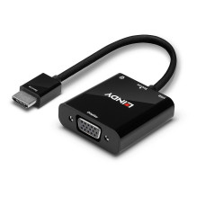 Garso Adapteris - LINDY HDMI į VGA ir Garso Keitiklis, 1920x1200@60Hz Garso Adapteris - LINDY HDMI į VGA ir Garso Keitiklis, 1920x1200@60Hz