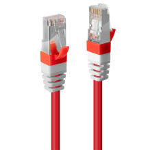 Network Cable - LINDY Cat.6A S / FTP LSZH Network Cable, RJ45, M / M, 500MHz, 26AWG, 7.5 m, Red Network Cable - LINDY Cat.6A S / FTP LSZH Network Cable, RJ45, M / M, 500MHz, 26AWG, 7.5 m, Red