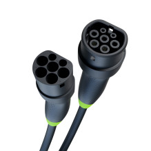 Electric Vehicle Charging Cable - Green Cell EVKABGC03 Type 2 5m Black Electric Vehicle Charging Cable - Green Cell EVKABGC03 Type 2 5m Black