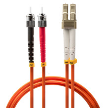Network Cable - LINDY Fiber Optic Cable LC / ST OM2, 50 / 125µm, 2 m, Red Network Cable - LINDY Fiber Optic Cable LC / ST OM2, 50 / 125µm, 2 m, Red