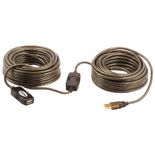 USB Prailginimo Laidas - LINDY SB 2.0 Aktyvus Prailginimo Laidas, M / F, 480 Mbps, 20 m, Pilkas