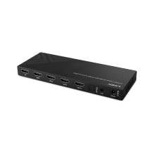 AV Splitter - LINDY 4 Ports HDMI 8K60 48G Downscaling with Audio Output AV Splitter - LINDY 4 Ports HDMI 8K60 48G Downscaling with Audio Output