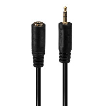Garso Adapteris - LINDY Garso Adapteris 2.5 mm M / F 3.5mm, Juodas Garso Adapteris - LINDY Garso Adapteris 2.5 mm M / F 3.5mm, Juodas