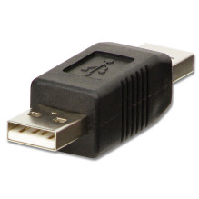 Adapter - USB 2.0 Type AM / M 480Mbps Nickel Plated PVC