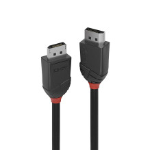 DisplayPort Kabelis - LINDY Black Line DisplayPort 1.2 Kabelis, 4096x2160@60Hz, 0.5 m, Juodas DisplayPort Kabelis - LINDY Black Line DisplayPort 1.2 Kabelis, 4096x2160@60Hz, 0.5 m, Juodas