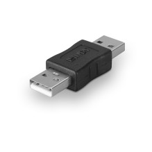 Adapteris - USB 2.0 Type A M / M 480Mbps Nikelio Danga PVC