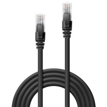 Tinklo Kabelis - LINDY Cat.6 U / UTP Tinklo Kabelis, RJ45, M / M, 250MHz, 30 m, Juodas Tinklo Kabelis - LINDY Cat.6 U / UTP Tinklo Kabelis, RJ45, M / M, 250MHz, 30 m, Juodas