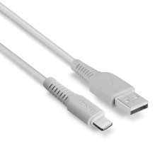 USB kabelis - LINDY USB tipo A į Lightning Laidas, 480Mbps, 1 m, Baltas USB kabelis - LINDY USB tipo A į Lightning Laidas, 480Mbps, 1 m, Baltas