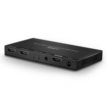 HDMI Splitter - LINDY 2 Port HDMI Splitter 18G 4096x2160@60Hz Audio Extraction and Reduction HDMI Splitter - LINDY 2 Port HDMI Splitter 18G 4096x2160@60Hz Audio Extraction and Reduction