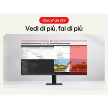 Monitorius - LG 29U511A-B 29", 2560x1080, IPS, 100Hz, HDMI, DP, Juodas Monitorius - LG 29U511A-B 29", 2560x1080, IPS, 100Hz, HDMI, DP, Juodas