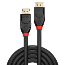 DisplayPort Kabelis - LINDY Aktyvus DisplayPort 1.2 Kabelis, 20 m, Juodas