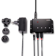 USB Hub - LINDY 4 Port USB 3.0 Metal Hub 5Gbps with Mounting Brackets