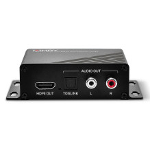 Garso Ištraukiklis - LINDY HDMI 4K60 Garso Ištraukiklis 18Gbps HDCP 2.2 Metalinis Korpusas Garso Ištraukiklis - LINDY HDMI 4K60 Garso Ištraukiklis 18Gbps HDCP 2.2 Metalinis Korpusas