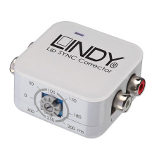 Audio Equipment - Lindy Phono Lip Sync Corrector RCA, 48kHz, Compact Design