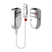 USB Prailginimo Laidas - LINDY USB 1.1 Cat.6 Prailginimo Laidas, 50 m, Skaidrus USB Prailginimo Laidas - LINDY USB 1.1 Cat.6 Prailginimo Laidas, 50 m, Skaidrus