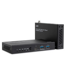 HDBaseT Ilgintuvas - LINDY Cat.6A 2 Host USB 3.2 Gen 1 HDBaseT Ilgintuvas 100 m, Juodas HDBaseT Ilgintuvas - LINDY Cat.6A 2 Host USB 3.2 Gen 1 HDBaseT Ilgintuvas 100 m, Juodas