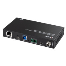 HDBaseT Ilgintuvas - LINDY Cat.6A 2 Host USB 3.2 Gen 1 HDBaseT Ilgintuvas 100 m, Juodas HDBaseT Ilgintuvas - LINDY Cat.6A 2 Host USB 3.2 Gen 1 HDBaseT Ilgintuvas 100 m, Juodas
