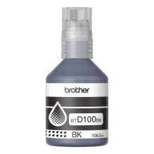Ink Cartridge - Brother BTD100BK 7500 Pages 108ml Black