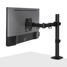 Monitorių Laikiklis - LINDY Viengubas Reguliuojamas Ekranų Tvirtinimas, Monitoriaus Laikiklis 13-32", 8kg, Juodas