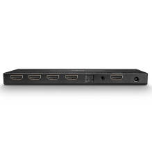 Adapter - 4 Port HDMI 2.0 4096x2160@60Hz Audio Extractor Adapter - 4 Port HDMI 2.0 4096x2160@60Hz Audio Extractor