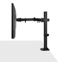 Monitorių Laikiklis - LINDY Viengubas Reguliuojamas Ekranų Tvirtinimas, Monitoriaus Laikiklis 13-32", 8kg, Juodas