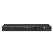 HDMI Jungiklis - LINDY 4 Prievadų HDMI Jungiklis, 8K@60Hz, 48Gbit / s, Juodas