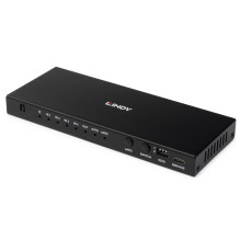 HDMI Jungiklis - LINDY 4 Prievadų HDMI Jungiklis, 8K@60Hz, 48Gbit / s, Juodas