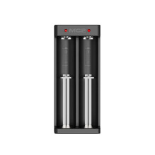 Battery Charger - Li-ion 18650 USB-C 2 Sockets LED Indicators 42g