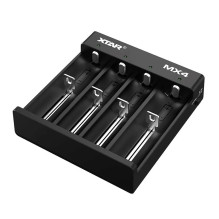 Charger - Universal Li-ion / NiMH 4 Sockets USB-C LED Indicators 100x97x26.3mm Charger - Universal Li-ion / NiMH 4 Sockets USB-C LED Indicators 100x97x26.3mm