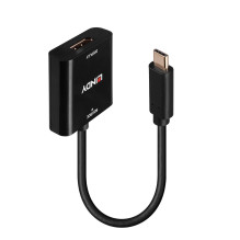 Adapteris - LINDY USB Type C į DisplayPort 4k144 Konverteris, Juodas Adapteris - LINDY USB Type C į DisplayPort 4k144 Konverteris, Juodas