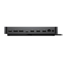 Dokų Stotis - Dell WD25, USB 3.2, Gen 2, Type-C, 130W Maitinimo Šaltinis, Juodas