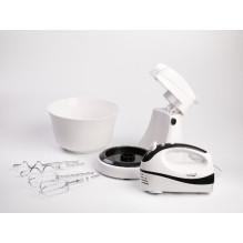 Baking Mixer - Adler AD 4206 300 W 5 Speeds with Removable Beater and Hooks Black, White Baking Mixer - Adler AD 4206 300 W 5 Speeds with Removable Beater and Hooks Black, White