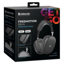 Wireless Headphones - Defender Freemotion B645 USB C, AUX, 20-20000 Hz Black Wireless Headphones - Defender Freemotion B645 USB C, AUX, 20-20000 Hz Black