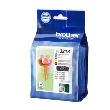 Ink Cartridge - Brother LC 3213 Multipack Blue Black Yellow Red