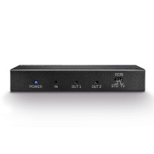HDMI Splitter - LINDY 2 Port HDMI Splitter, 18G, 3840x2160@60Hz, HDMI® 2.0 EDID Emulation, Black HDMI Splitter - LINDY 2 Port HDMI Splitter, 18G, 3840x2160@60Hz, HDMI® 2.0 EDID Emulation, Black