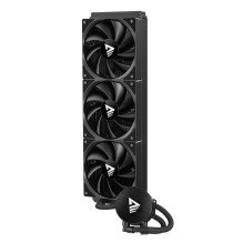 Procesoriaus aušintuvas - Savio NOX 360 mm skysčio aušinimo rinkinys su 12 cm ventiliatoriais juodas