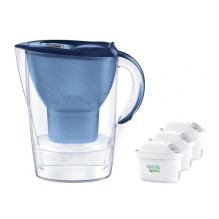 Vandens Filtras - BRITA Marella+3 Maxtra Pro 2.4L Indaplovėje Saugus Mėlynas Vandens Filtras - BRITA Marella+3 Maxtra Pro 2.4L Indaplovėje Saugus Mėlynas