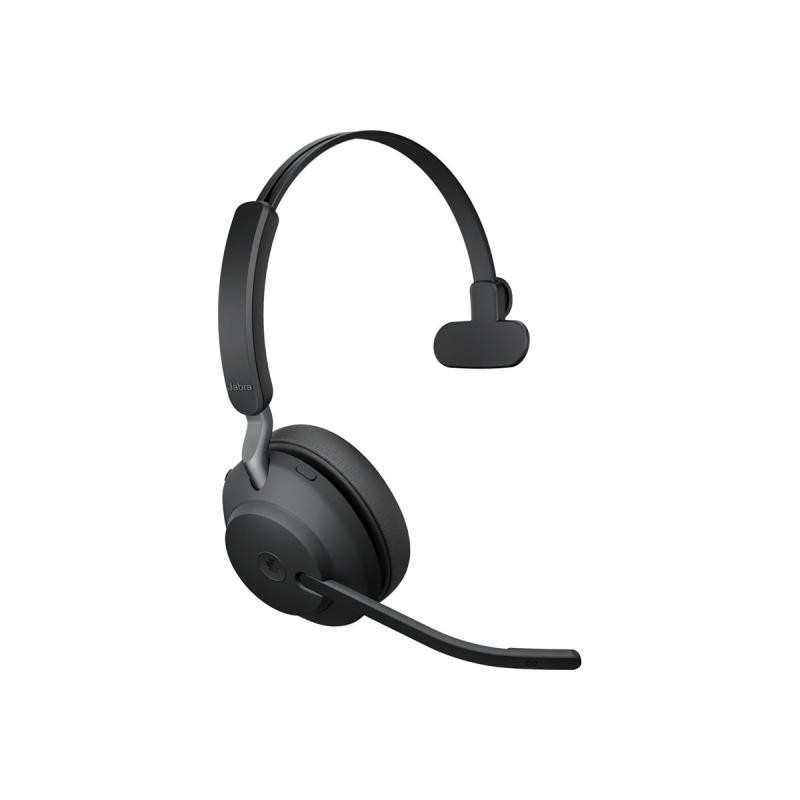 Garso įranga - Jabra Evolve2 65 MS Mono ausinės, 37h baterija, triukšmo slopinimas