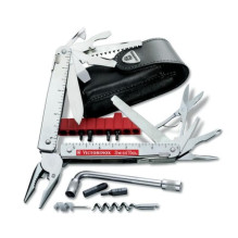 Tool - Victorinox SwissTool X Plus 39 Function Leather Case Silver Tool - Victorinox SwissTool X Plus 39 Function Leather Case Silver