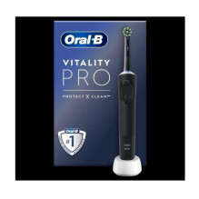 Elektrinis Dantų Šepetėlis - Oral-B VITALITY PRO D103 Įkraunamas 3 Režimai Bluetooth Juodas Elektrinis Dantų Šepetėlis - Oral-B VITALITY PRO D103 Įkraunamas 3 Režimai Bluetooth Juodas