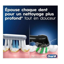 Elektrinis Dantų Šepetėlis - Oral-B VITALITY PRO D103 Įkraunamas 3 Režimai Bluetooth Juodas Elektrinis Dantų Šepetėlis - Oral-B VITALITY PRO D103 Įkraunamas 3 Režimai Bluetooth Juodas