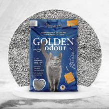 Cat Litter - Golden Grey GOLDEN Odour Bentonite 7kg Compressible Dust Free Cat Litter - Golden Grey GOLDEN Odour Bentonite 7kg Compressible Dust Free