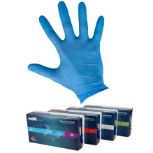 Blue nitrile gloves Zarys...