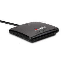 Išmanusis Kortelių Skaitytuvas - LINDY USB 2.0 Išmanusis Kortelių Skaitytuvas, Juodas Išmanusis Kortelių Skaitytuvas - LINDY USB 2.0 Išmanusis Kortelių Skaitytuvas, Juodas