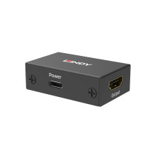 HDMI Repeater - LINDY HDMI 8K60 Repeater, 10m@8K60 / 13m@4K60, 48Gbps, Black