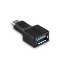 Adapter - LINDY USB 3.2 Type C to A Adapter, Black Adapter - LINDY USB 3.2 Type C to A Adapter, Black