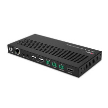AV System - LINDY 4K30 HDMI and USB over IP Decoder 100m Cat.6, IR Support