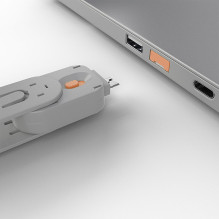 USB Accessory - Port Blocker Key No. 40453 / 40463 ABS 18x75.16x12mm Orange USB Accessory - Port Blocker Key No. 40453 / 40463 ABS 18x75.16x12mm Orange