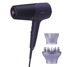 Plaukų Džiovintuvas - Philips 5000 Serija BHD514 / 00 2300W 6 Šilumos / Greičio Nustatymai Violetinė